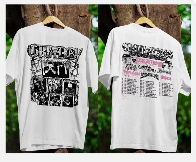 T-Shirt Dark Hip Hop Concert T - Urban Streetwear Brand recensione e prezzo